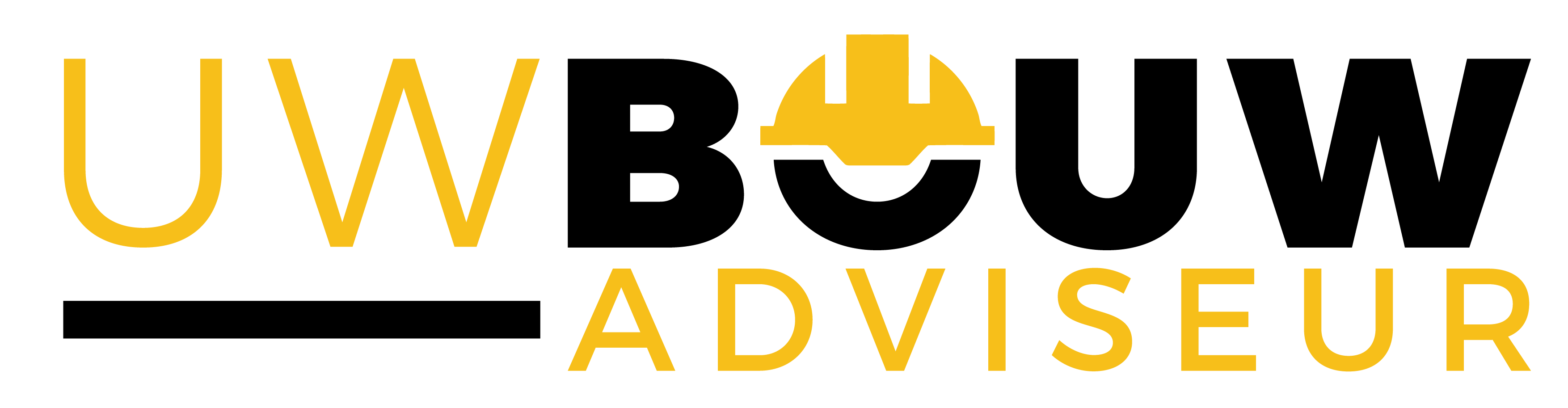 uwbouwadviseur logo zwart